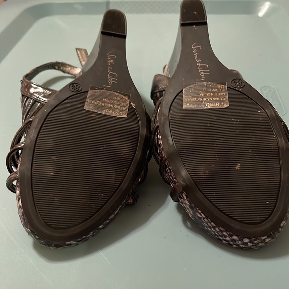 Sam & Libby dress shoes size 8 1/2 worn once.